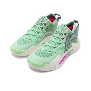 Li-Ning 2021 BADFIVE2 Low Men's Outdoor Basketball Sneakers - Green