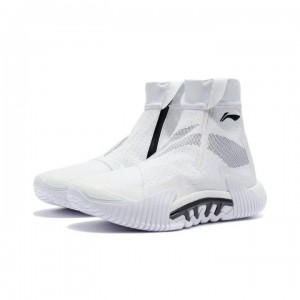 Li-Ning Badfive 2 WNTR High Men's Basketball Shoes - White