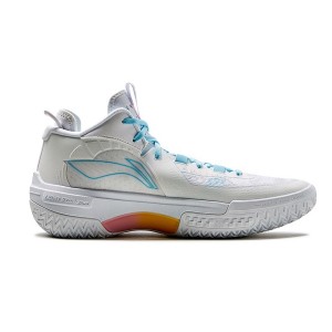 Li-Ning 2023 New Unruly Angel Men's Low Outdoor Basketball Game Sneakers - White