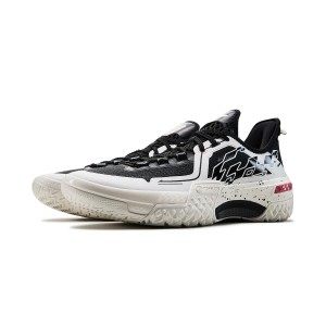 Li-Ning 2024 Jie Ao "Black Yan" Men's Low Outdoor Basketball Shoes