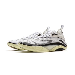LiNing 2025 BADFIVE Hunting 1S Men's Low Outdoor Basketball Shoes in White