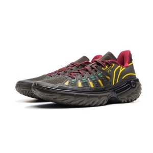 Li-Ning 2025 Jie Ao 2 "Black Fog" Men's Low Outdoor Basketball Shoes