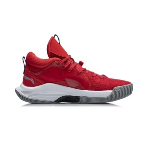 Li-Ning 2021 CJ MCCOLLUM SILENCER Professional Basketball Game Sneakers - Red