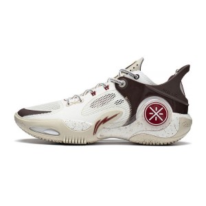 Li-Ning Way of Wade Fission 8 Men's Low Basketball Game Shoes - Brown Red