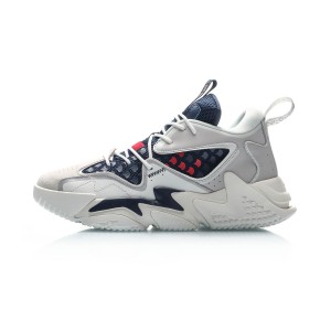 2019 Li-Ning COUNTERFLOW YU YUE 鱼跃 Men's Fashion Casual Shoes - White/Blue