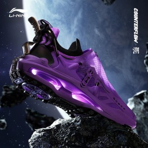 Li-Ning CF COUNTERFLOW SU Collection Xingshan 2.0 Men's Fashion Casual Shoes - Purple