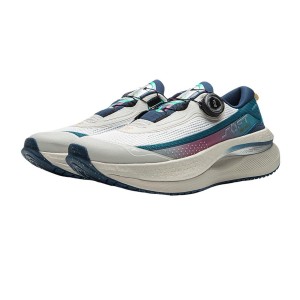 LiNing 2025 SOFT GO MAX Men's Stylish Casual Shoes - White/Blue