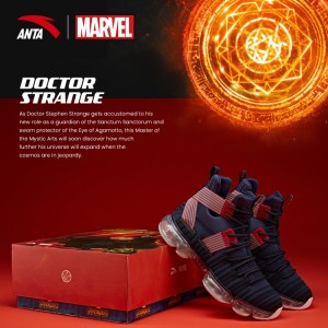 Anta Seeed X Marvel Memorial Edition - "DOCTOR STRANGE" Basketball Fashion Sneakers