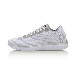 Li Ning 2017 Cloud IV Chic Men's Running Shoes - White/Cool Grey/Silver