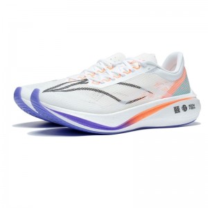 Li-Ning 飞电Feidian 3 CHALLENGER BOOM  Men's Racing Shoes - White/Orange