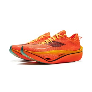 Li Ning Feidian 4.0 ULTRA New Color Men's Marathon Racing Shoes - Fluorescent Orange