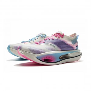 LiNing 2025 Feidian 5 Ultra Marathon Racing Runing Shoes - Blue/Pink