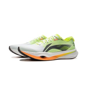 Li-Ning 2025 ZhuiFeng Pro Racing Training Shoes - White/Fluorescent yellow green