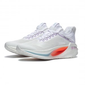 Li-Ning 2020 绝影Essential Women's Bullet Speed Running Shoes - White/Purple