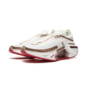 LiNing Jueying 3 Stylish Running Shoes - Champagne White/Rose Gold