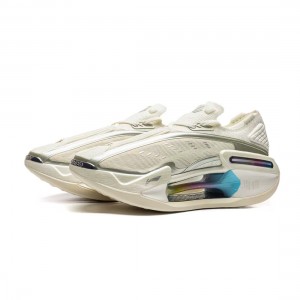 LiNing Jueying 4 Stylish Running Shoes - White/Silver