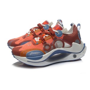 China Li-Ning 21SS Paris Fashion Week 绝影CRC Men's Running Shoes - Orange/White