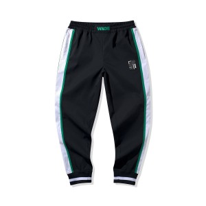 Way of Wade 2020 Men's Closed-up Sports Pants - Black/White/Green