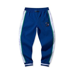 Way of Wade 2020 Men's Closed-up Sports Pants - Blue/White/Green