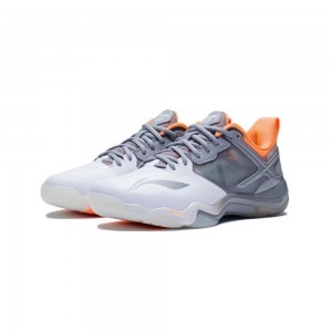 Li-Ning 2023 Sonic Boom OP Men's Badminton Game Shoes - Gray/White [AYZQ009-4]