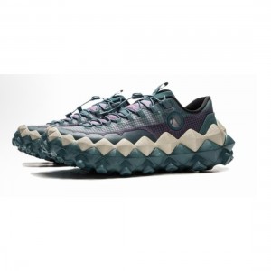 2025 China LiNing Unisex Stylish Lifestyle Comfortable Shoes - Green/Purple