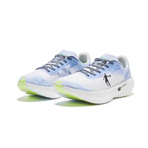 Qiaodan 2021 Feiying PB 1.0 Pro KungFu Marathon Professional Racing Shoes - Ice Blue