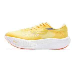 Qiaodan 2023 Flying Shadow PB 3.0 KungFu Marathon Carbon Plate Running Shoes - Yellow