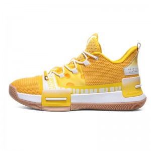 PEAK 2020 Lou Williams UNDERGROUND PEAK Taichi Basketball Shoes - Yellow