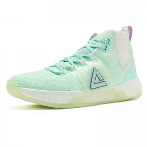 PEAK-Taichi 2023 Dwight Howard DH3 New Color Professional Basketball Shoes - White/Green