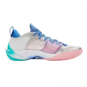 PEAK-TAICHI Flash 6.0 Jose Alvarado Men's Basketball Shoes - White/Blue