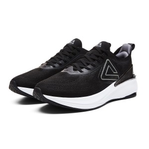 PEAK-TAICHI 6.0 Men's Smart Running Shoes - Black/White