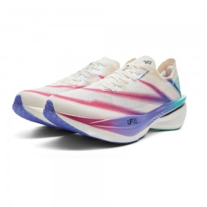 Peak UP30 Pro 2.0 Men's Running Shoes - White/Rose Red/Green