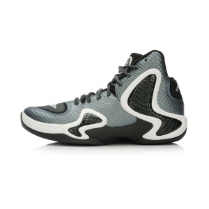 Li-Ning Phantom Flyer Mens Professional Basketball Shoes - Black/White