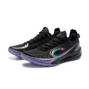 Qiaodan Fengci Rise 2.0 “Black Hole” Low Men's Basketball Shoes