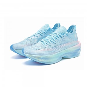 Qiaodan 2025 Feiying Plaid 2.0 Marathon Racing Shoes in Blue