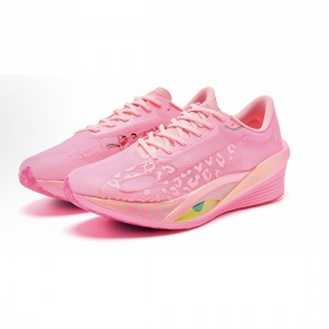 Qiaodan Feiying PB 5.0 Marathon Racing Shoes - Pink Panther