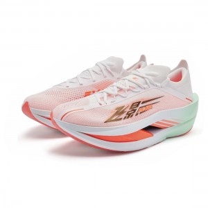 Qiaodan Feiying 2026 Plaid 3.0 - White/Orange