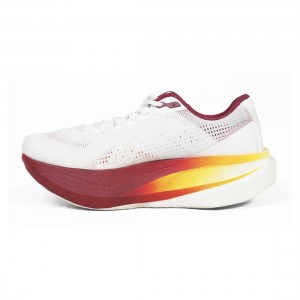 Dynafish Xiaonian Marathon Racing Shoes - White/Red