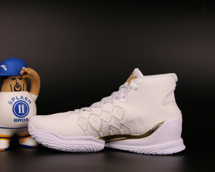 Anta KT3 Klay Thompson 2018 NBA Playoffs Final "The Chase Home" - White/Gold